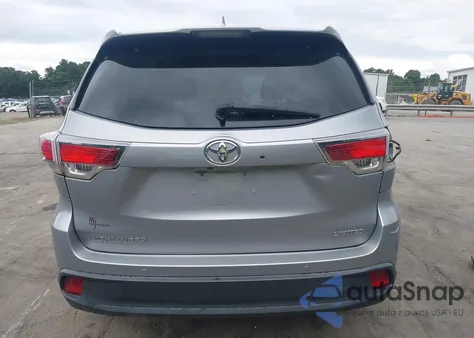 2016 Toyota Highlander Limited V6 из США, поврежденный, VIN 5TDYKRFH4GS152143